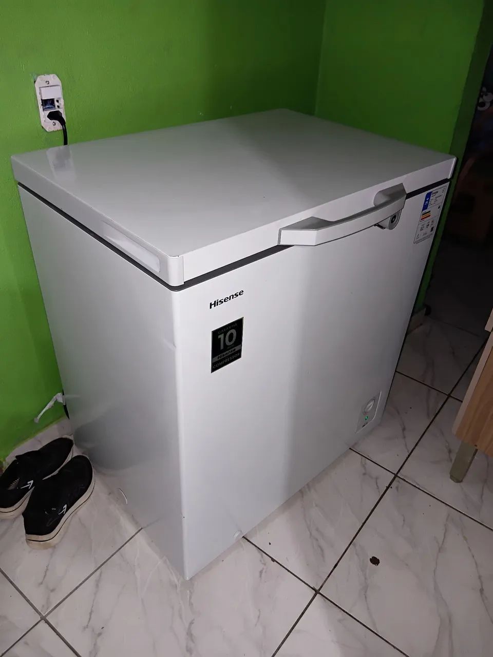 Freezer novo  sem queimar velas * - Foto 3
