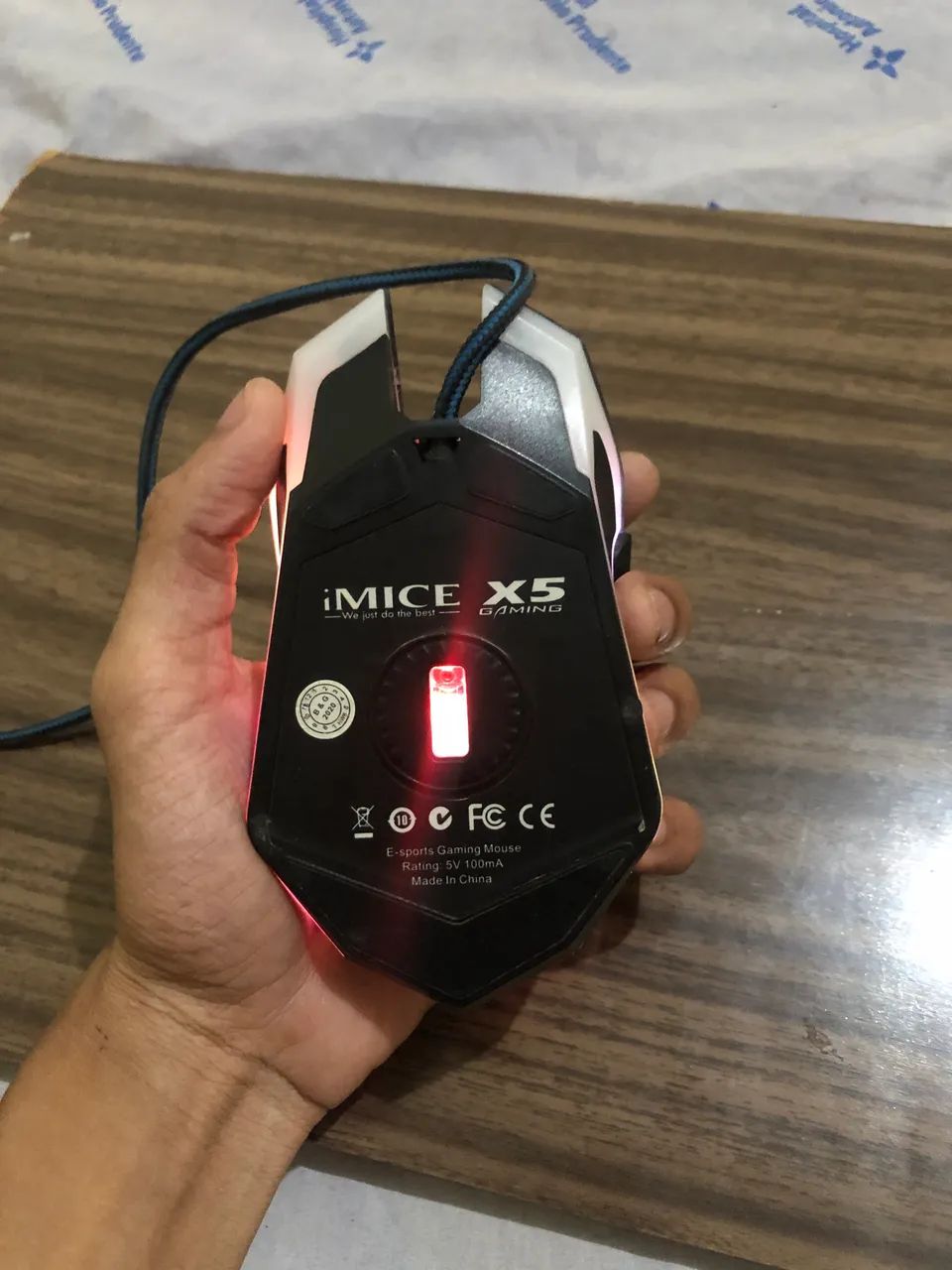 Mouse gamer iMice x5 - Foto 2