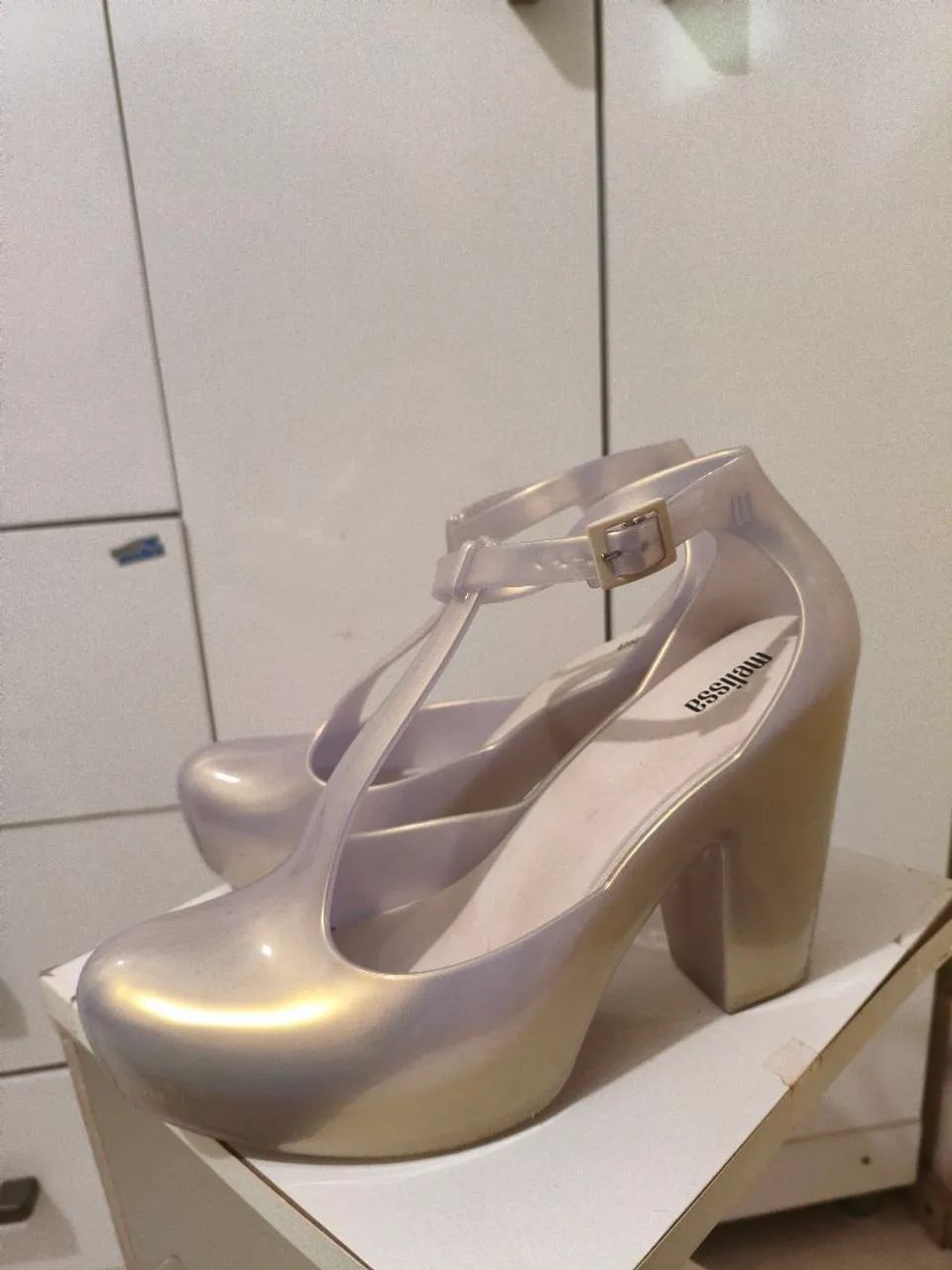 Melissa Peace Heel Branca