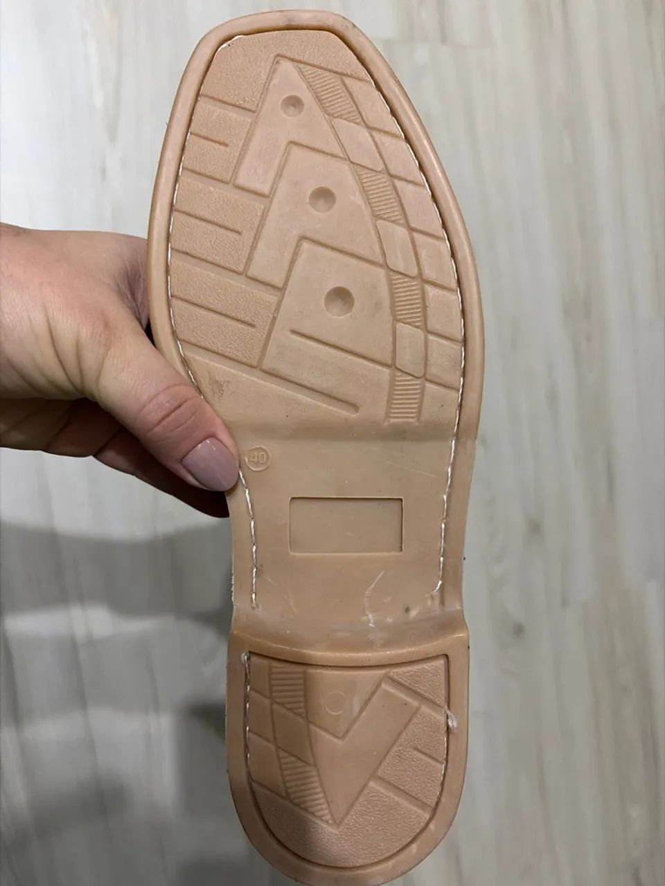 Bota botina masculina couro - Foto 3