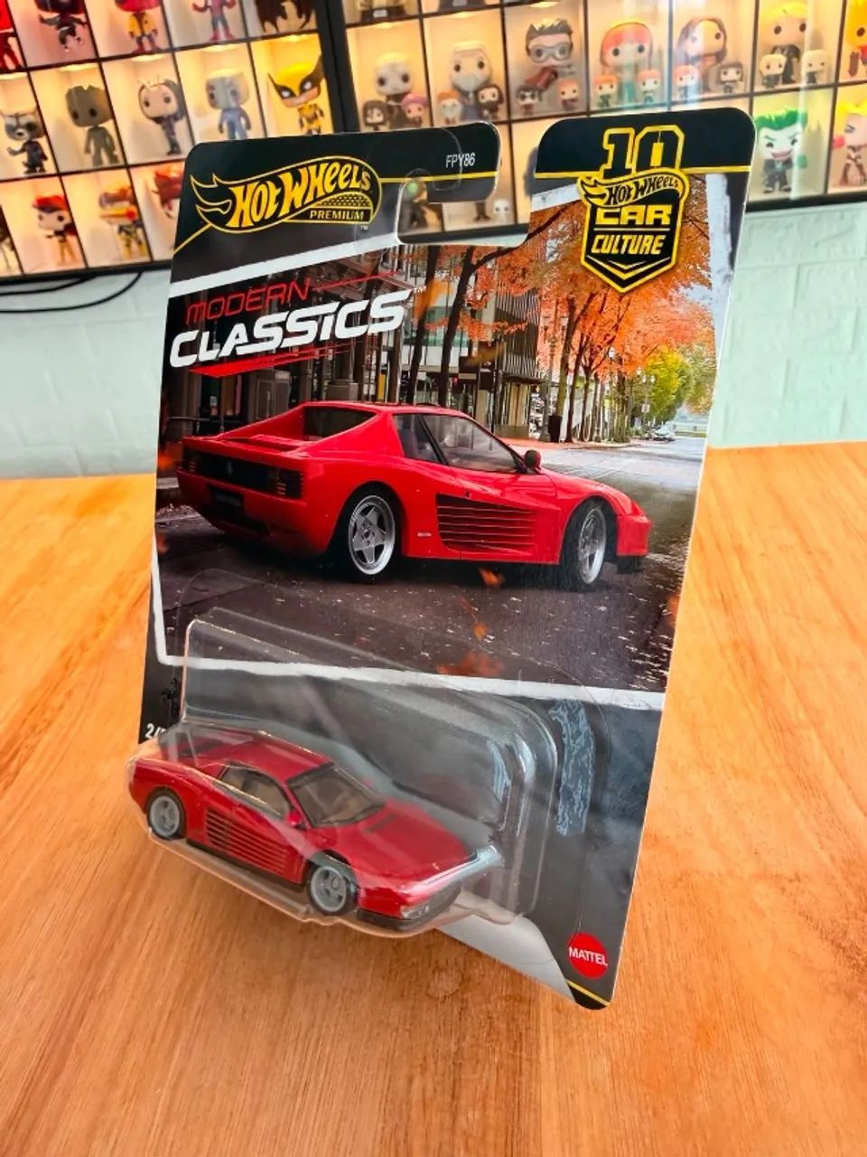 Hot Wheels Ferrari Testarossa Premium - Modern Classics - Car