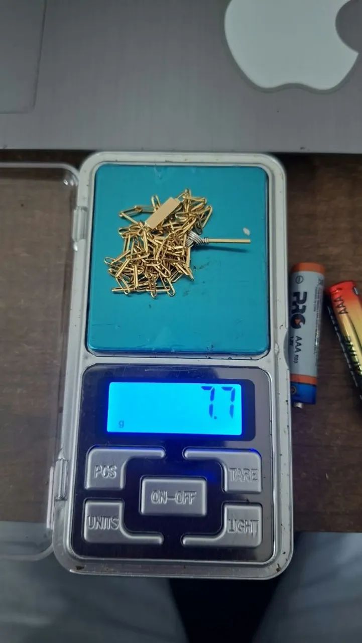 Pulseira e cordões de ouro - Foto 2