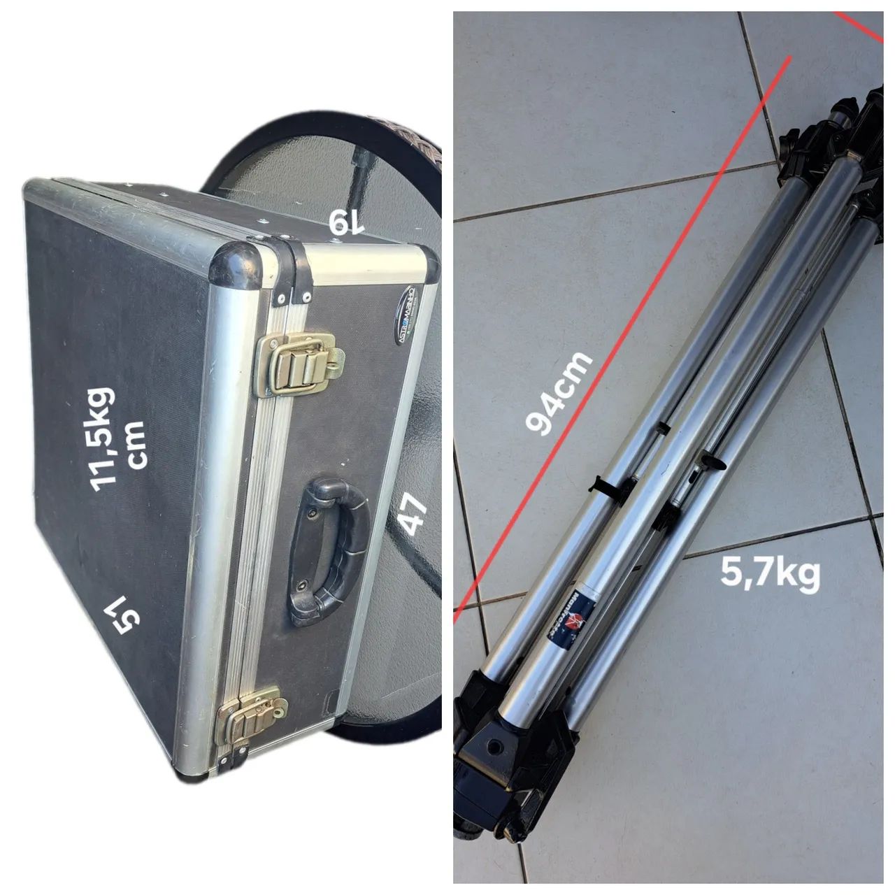 telescópio Sky-Watcher AZ-GTI + cunha + Tripé e hard case - Foto 5
