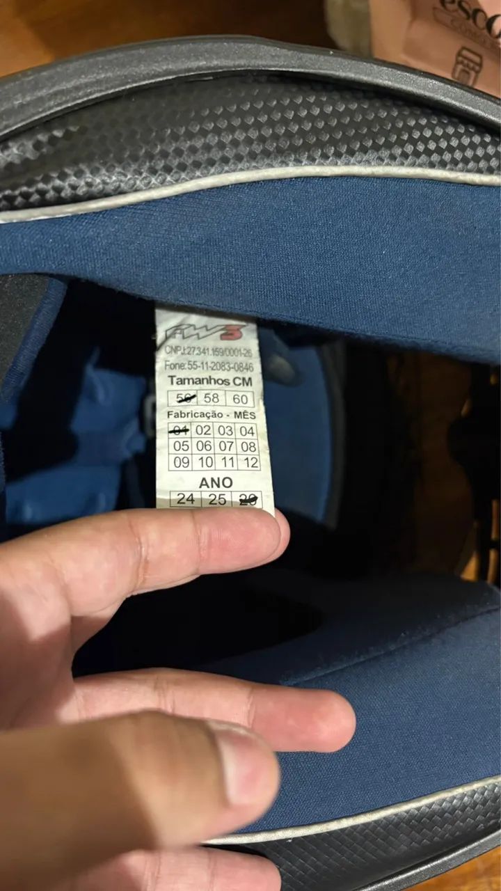 Capacete FW3 GTX Star, N°56 - Foto 4