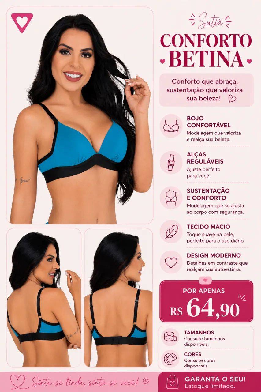 Lingerie Variadas e conforto  - Foto 4