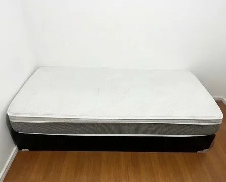 Cama Box Solteiro Pro Espuma Lucky Espuma - Bom Estado - Foto 2