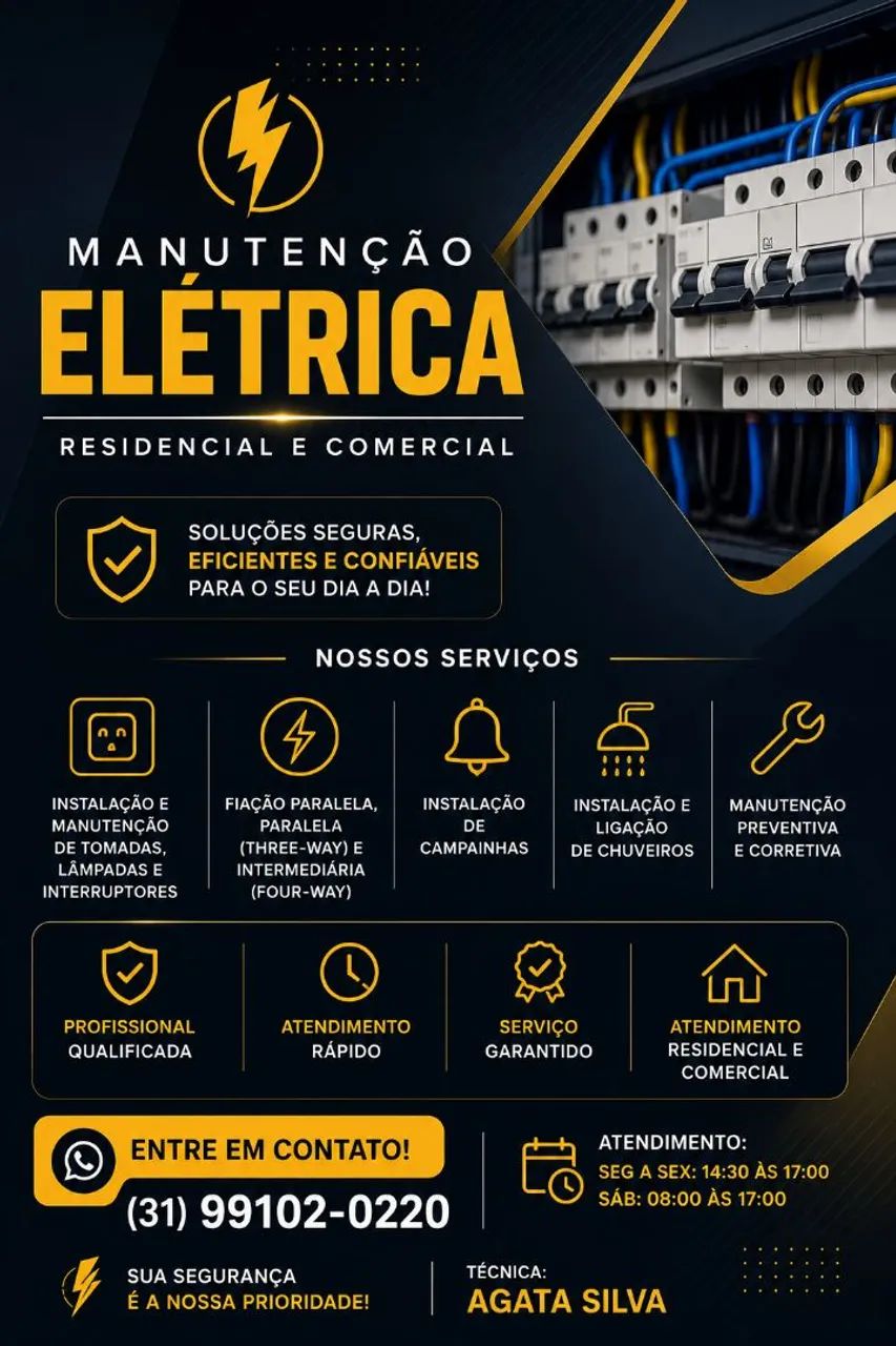 Eletricista - Manutenção e Instalação
