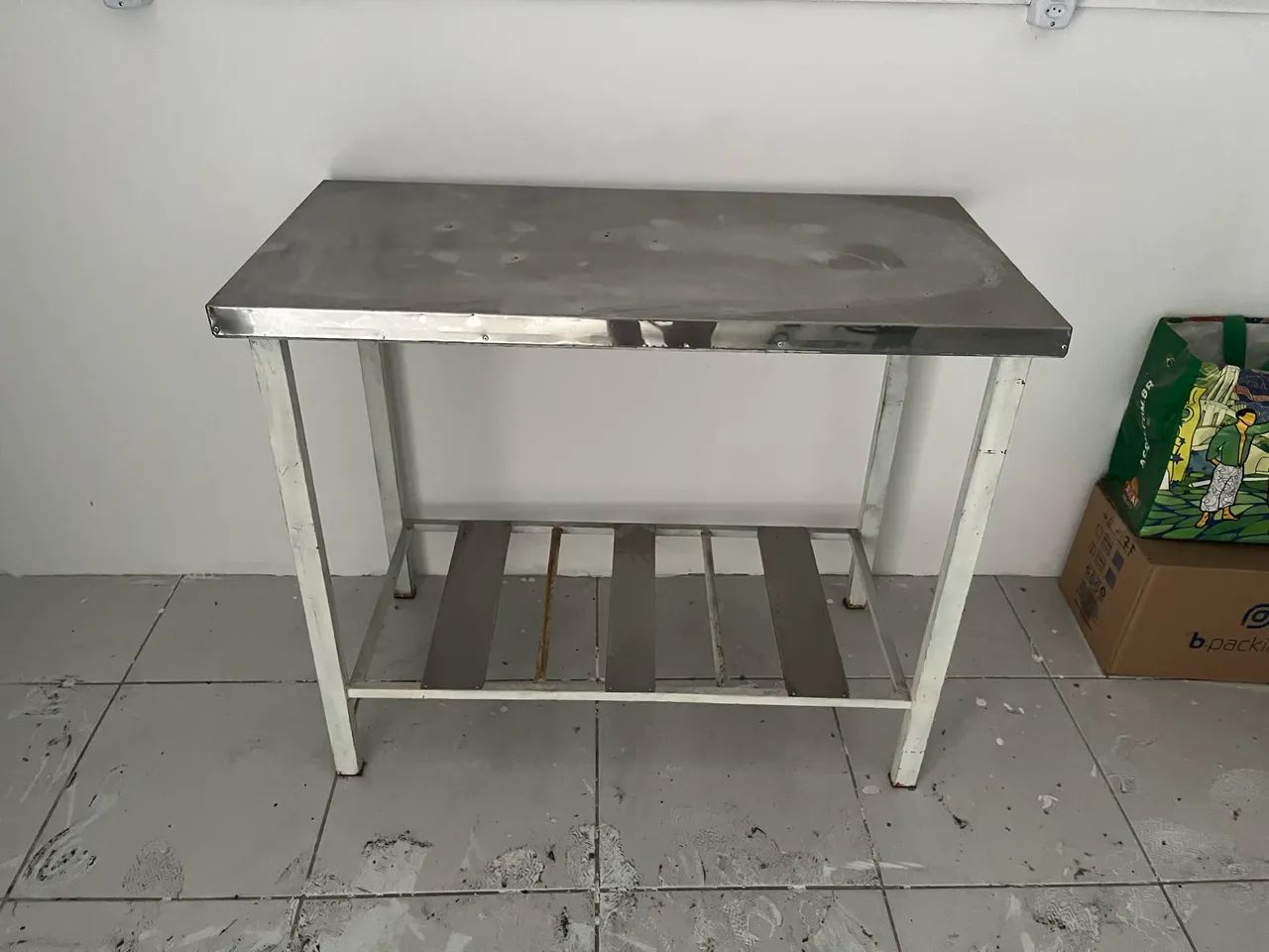 Mesa industrial ideal para comércio de alimentos  - Foto 2