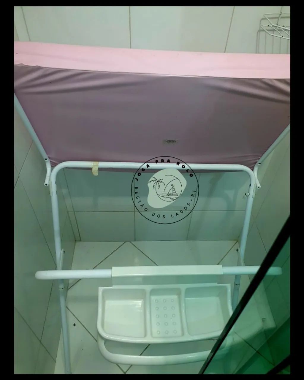 Suporte para banheira Rosa