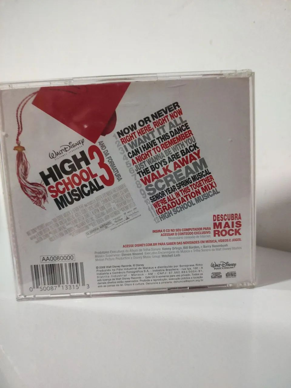 CD trilha sonora high school musical 3 ano da formatura  - Foto 3