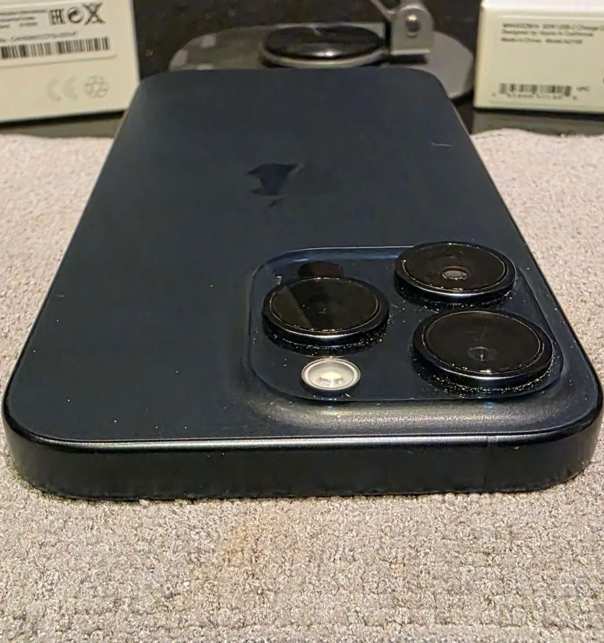 iPhone 15 Pro 128gb Azul Titânio - Seminovo + Brindes Oficiais
