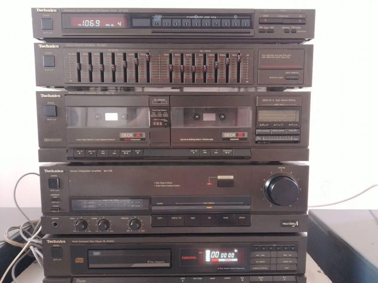 Som vintage Technics linha japonesa  - Foto 3
