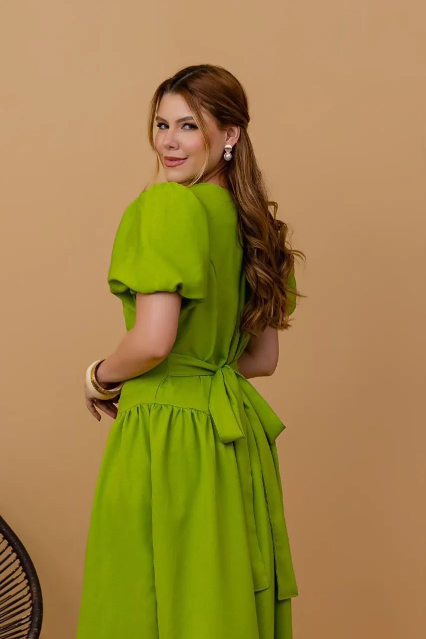 Vestido verde  - Foto 2
