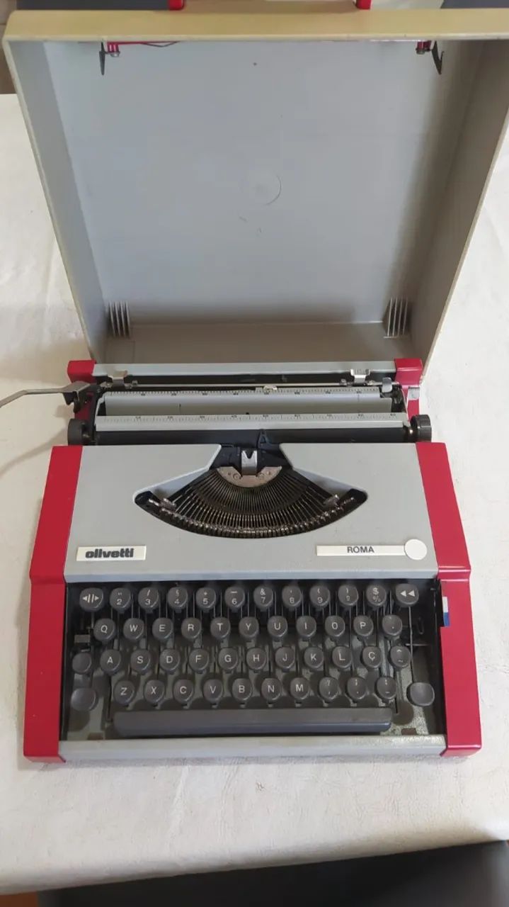 Maquina De Escrever Olivetti Roma - Foto 2