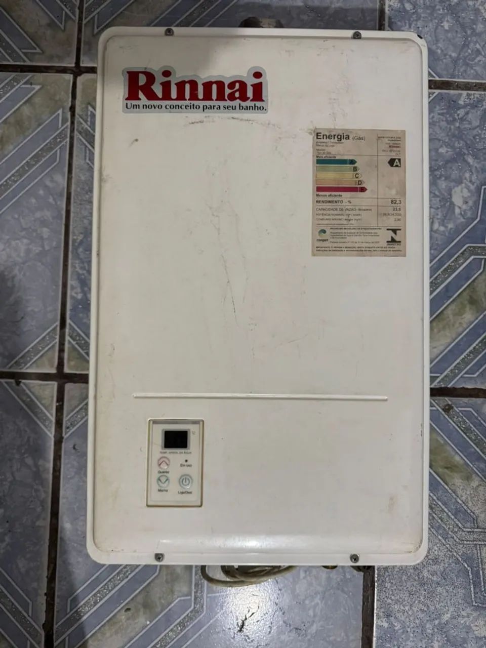 Aquecedor a gás Glp Rinai 