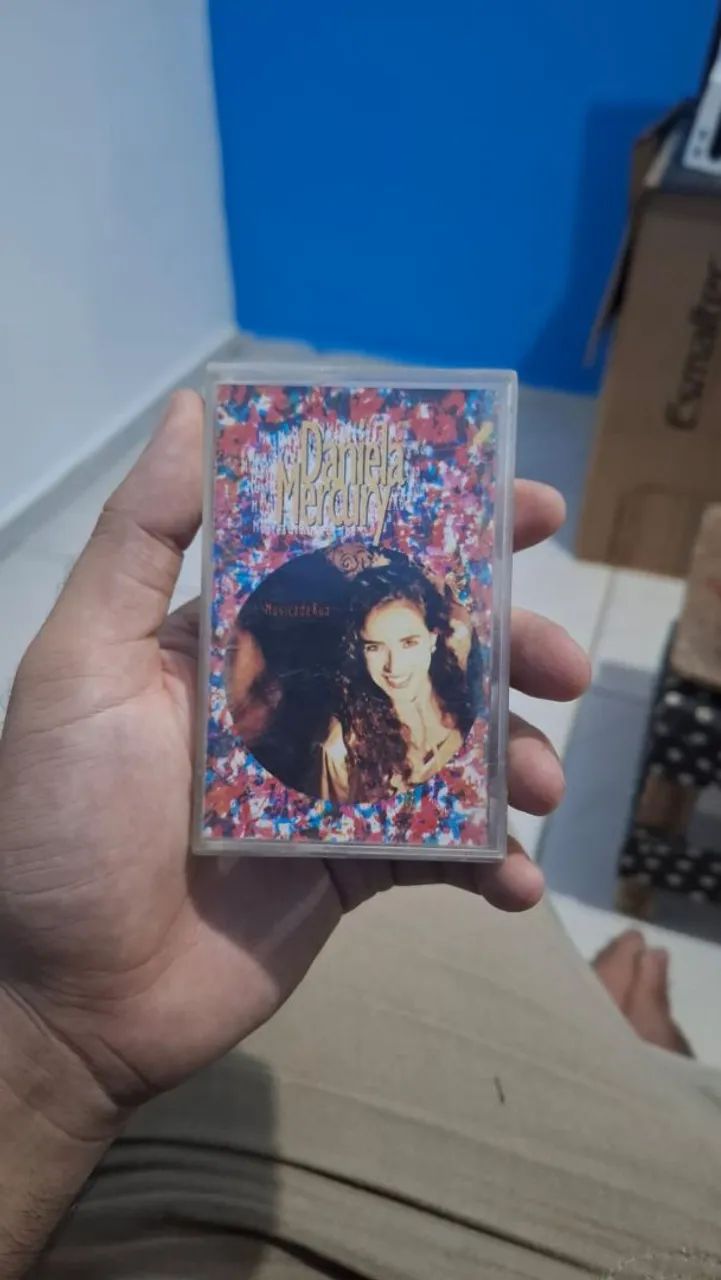 Fita cassete: Daniela Mercury - Música de Rua