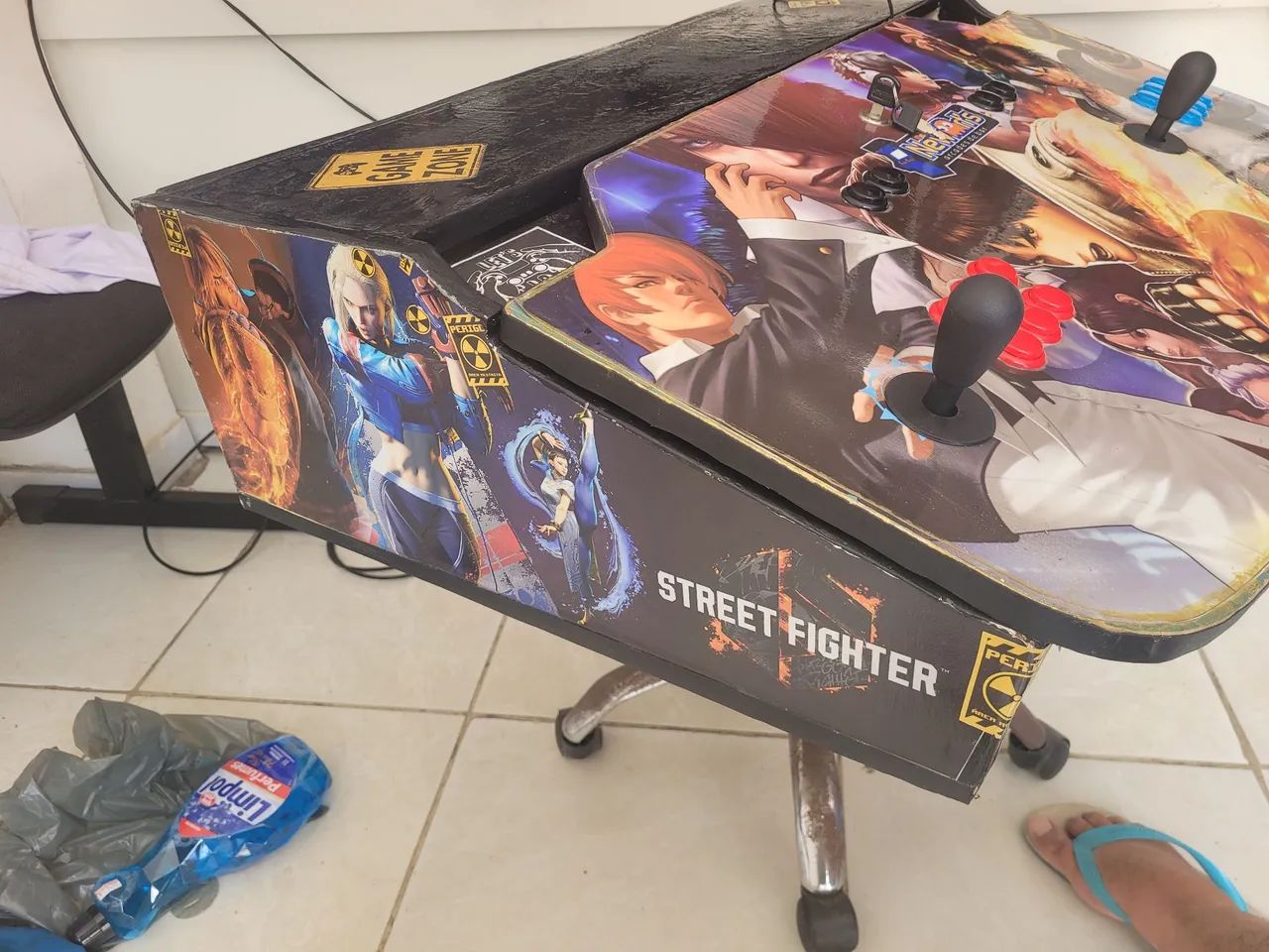 Arcade Game Center estilo Bartop de mesa - Foto 3