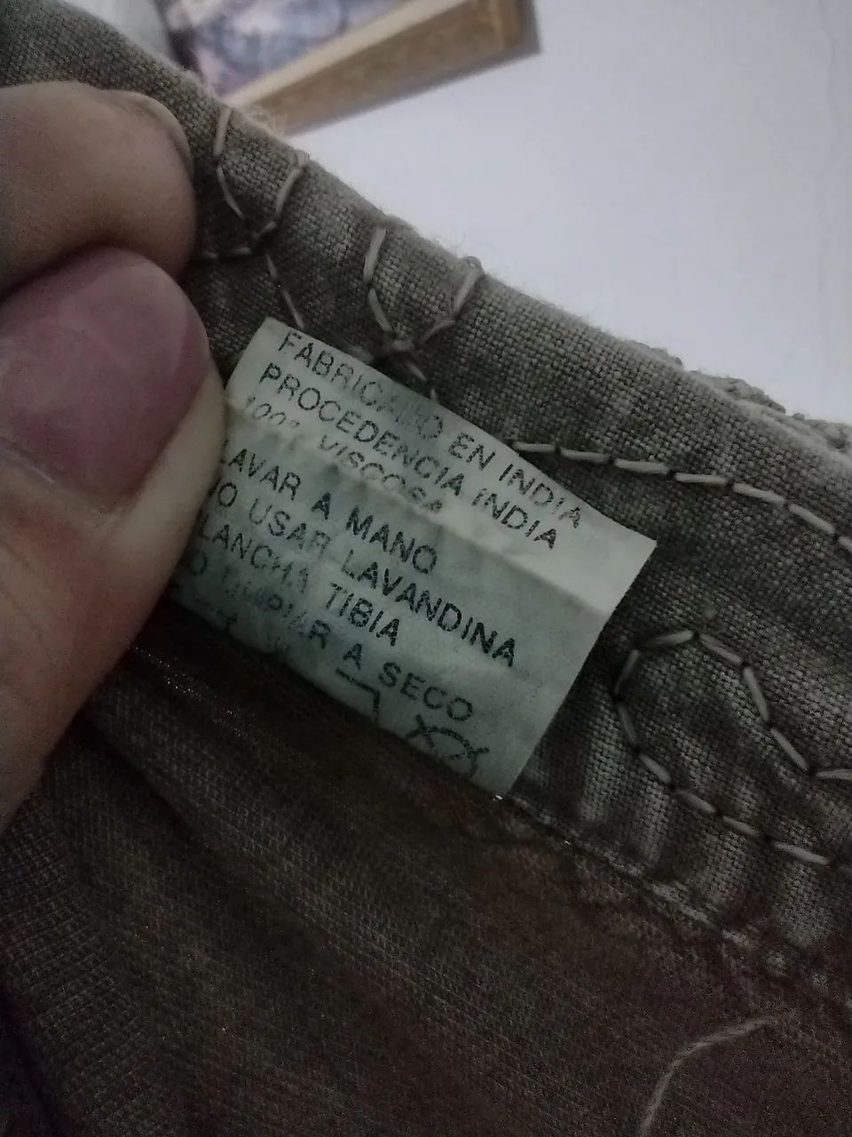 Saia indiana longa peça rara - Foto 4