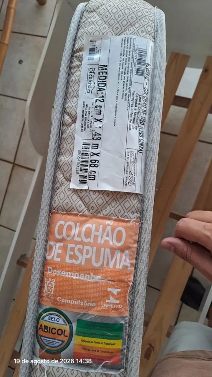Cama infantil com colchão D20 - Foto 4