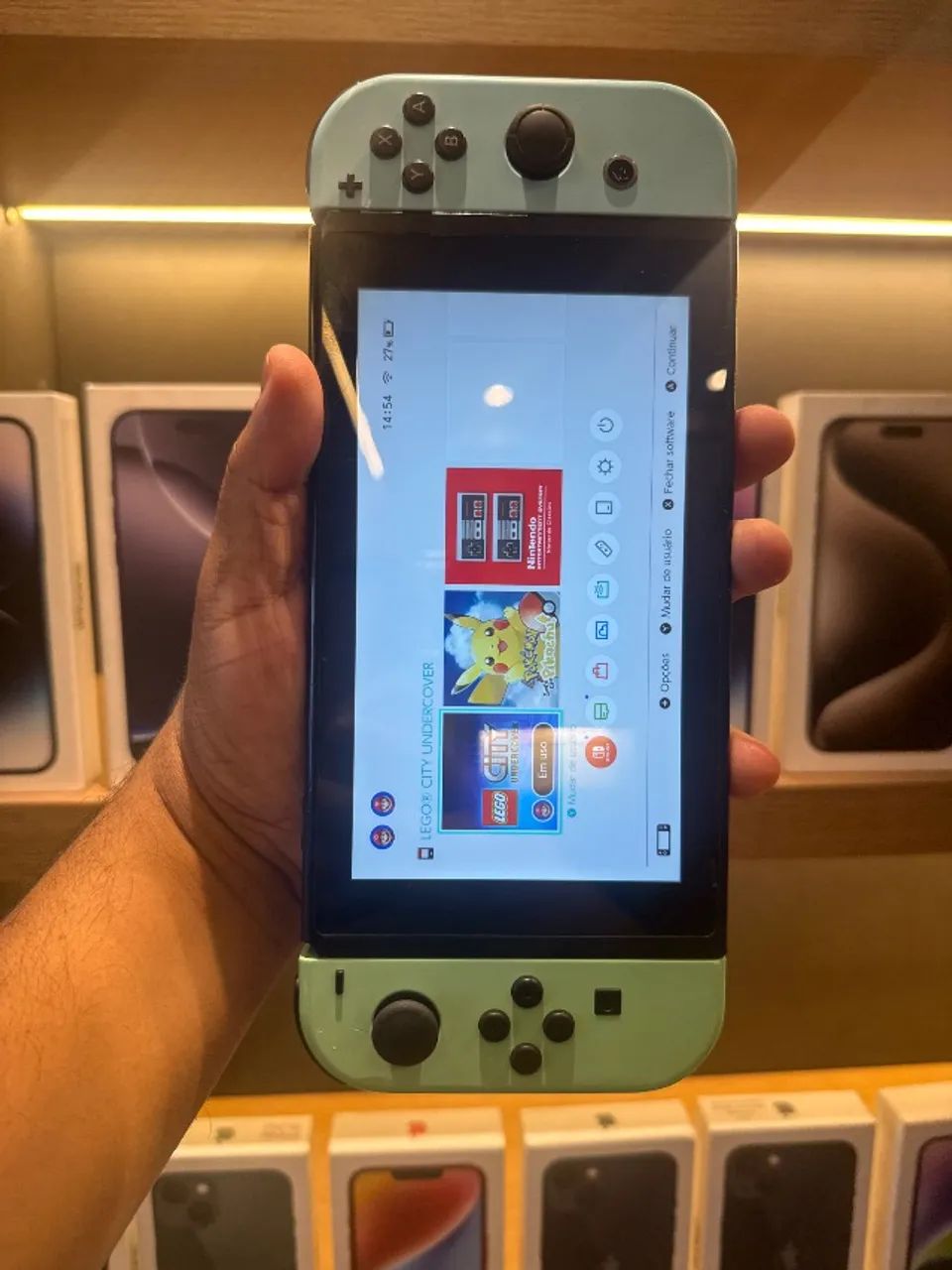 NINTENDO SWITCH V2 ( APARELHO BARATO ) - Foto 3