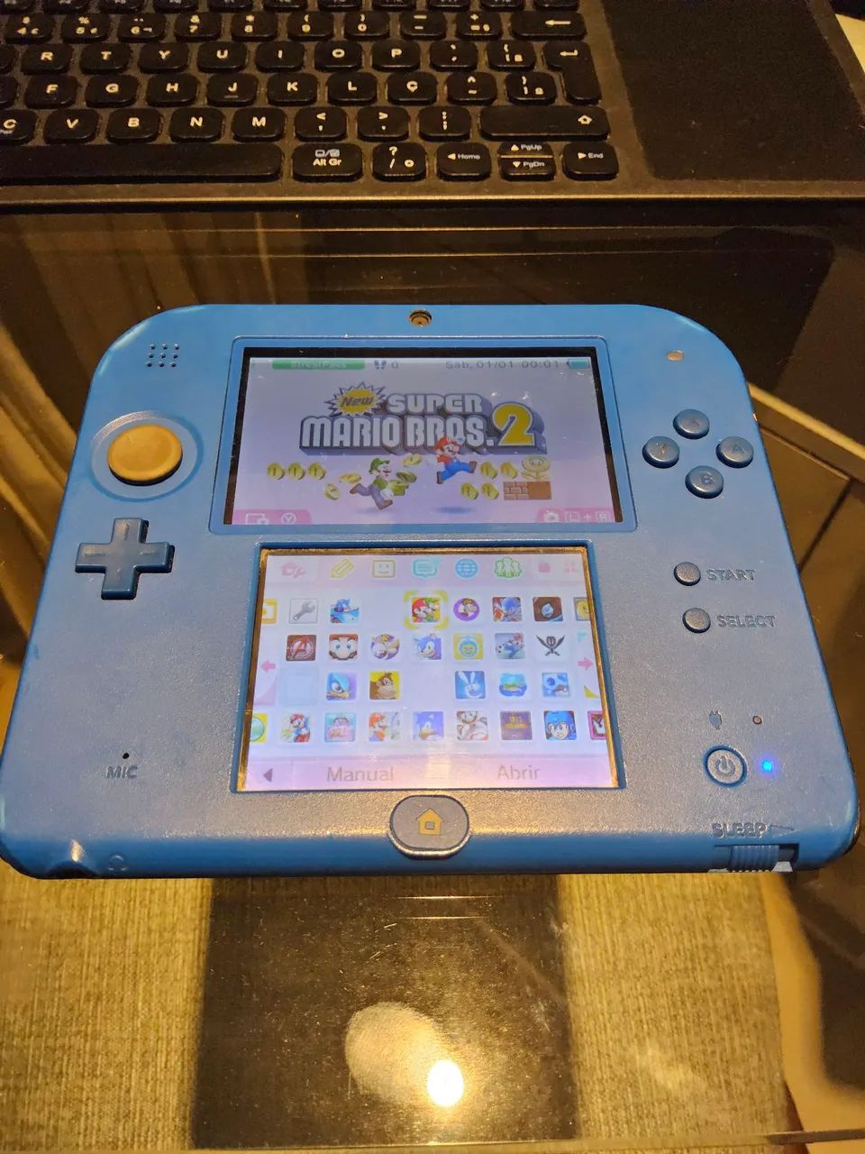 Nintendo 2DS desbloqueado - IMPERDÍVEL! 