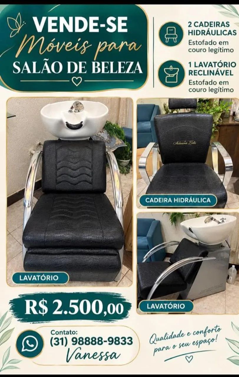 Móveis para salão 
