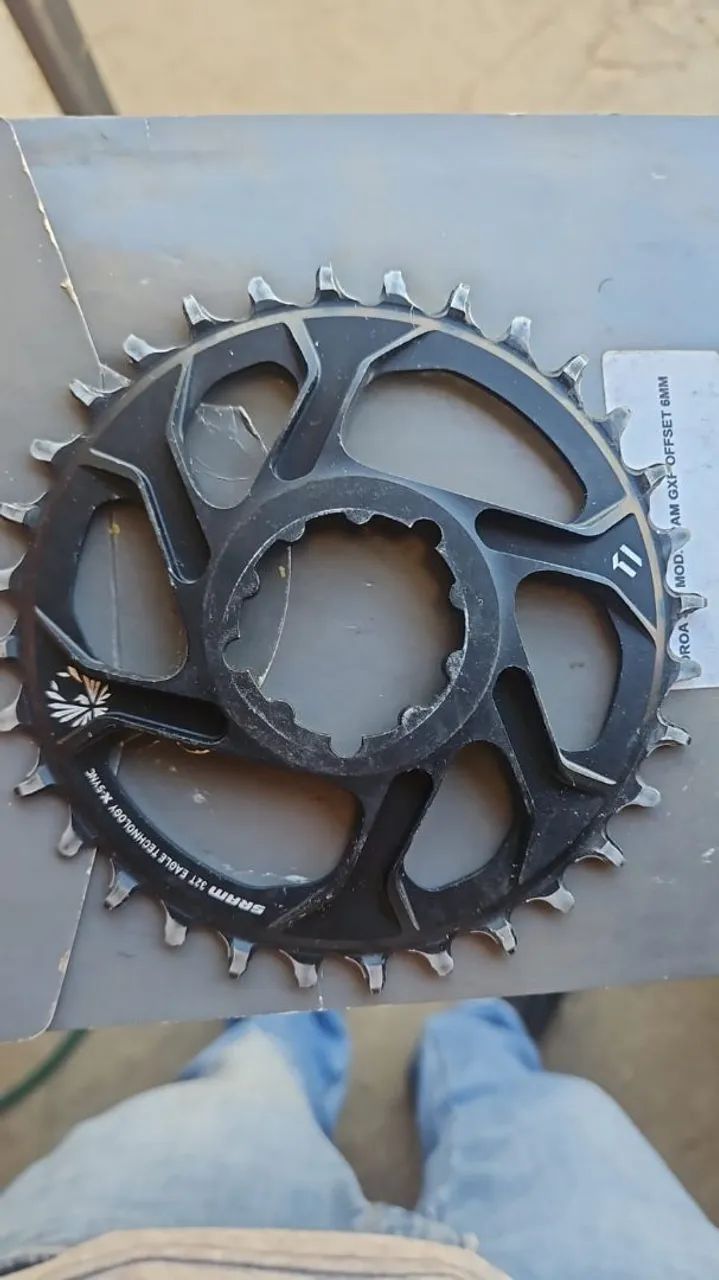 Coroa sram 32 offset 6 mm - Foto 2
