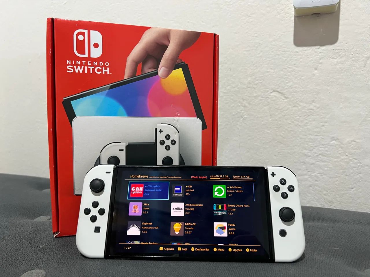 Nintendo Switch Oled desbloqueado  - Foto 3