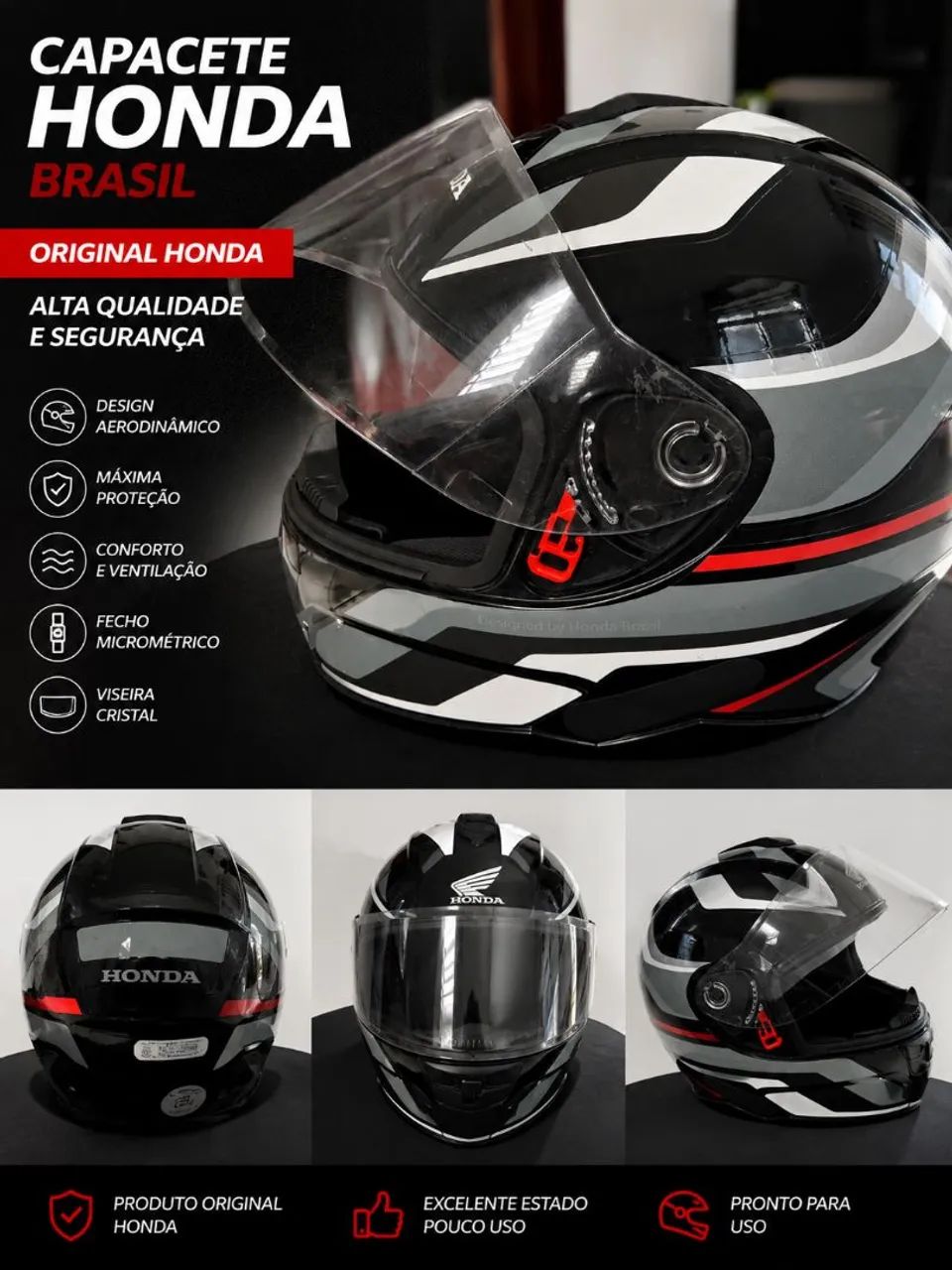Capacete Honda 
