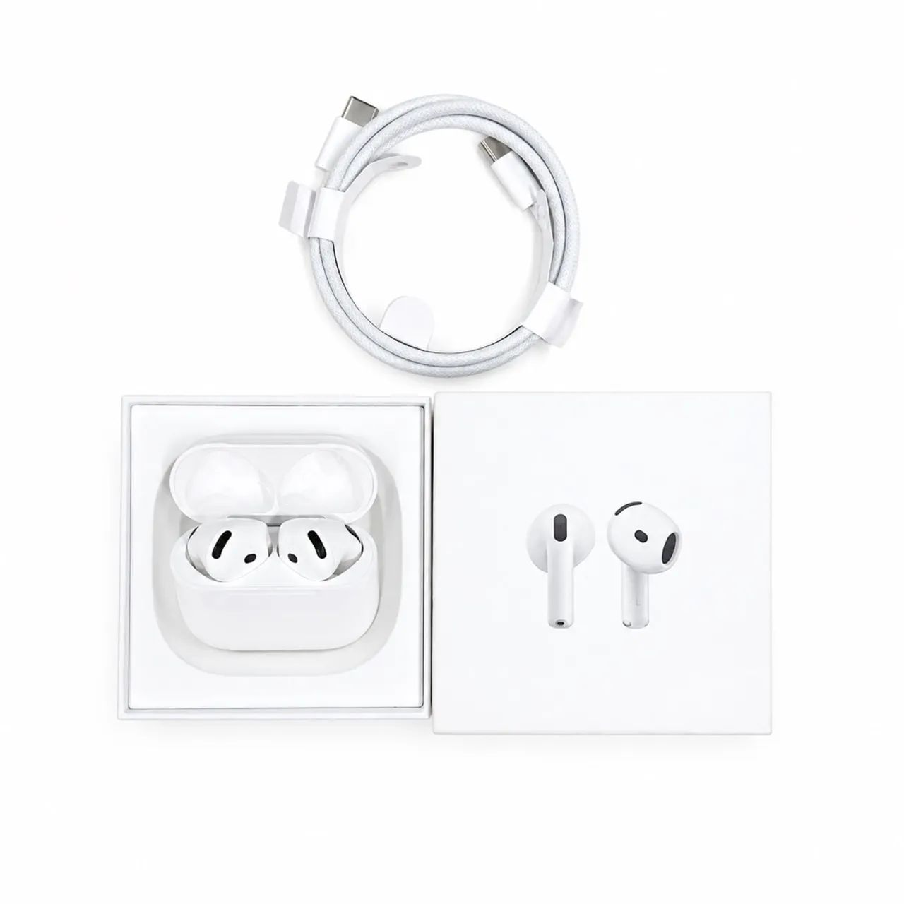 AirPods 4 Original Apple - Seminovo Completo na Caixa - Fones de