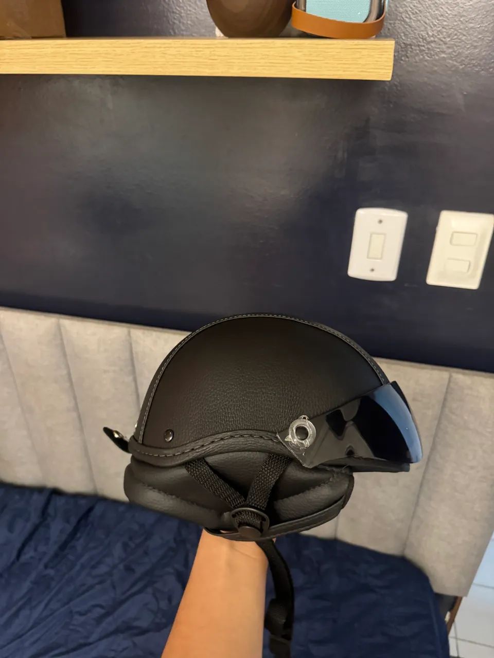 Capacete de scooter elétrica novo  - Foto 3