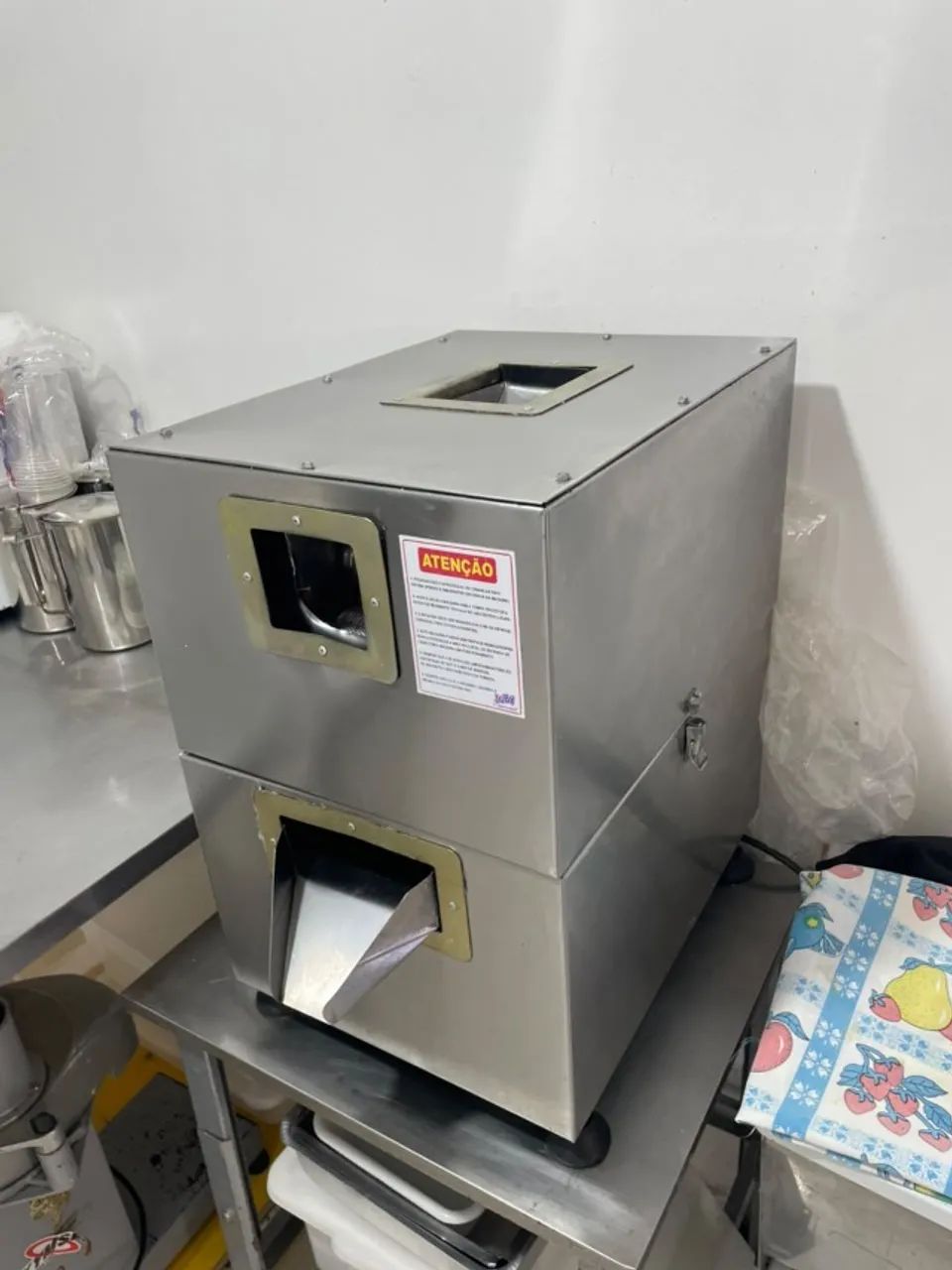 Moedor e limpador de cana