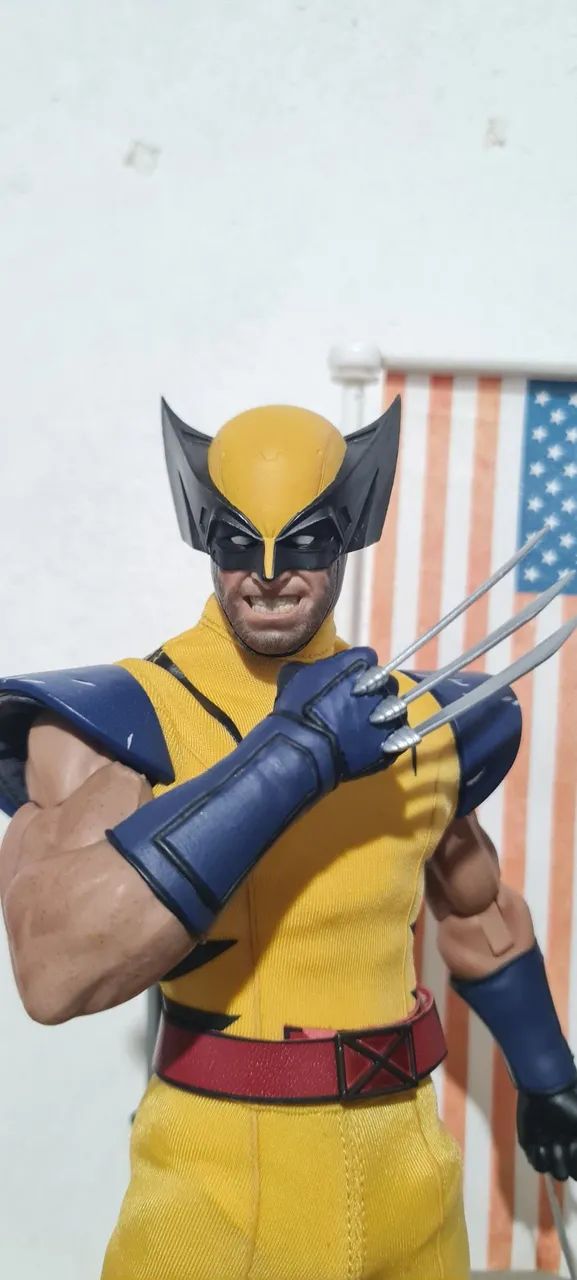 Wolverine Sideshow Head Hugh Jackman 1/6 - Foto 5