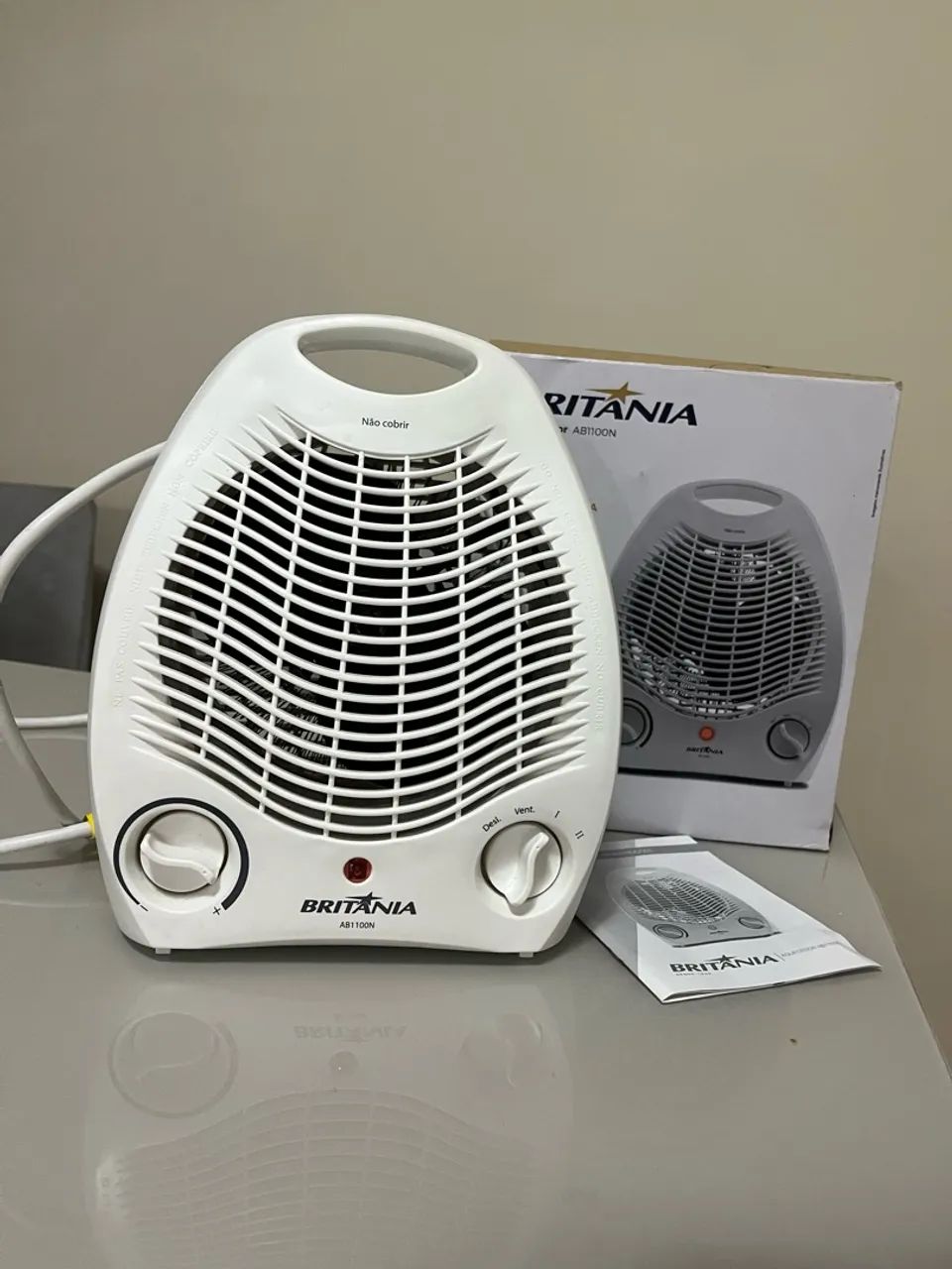 Aquecedor e ventilador 
