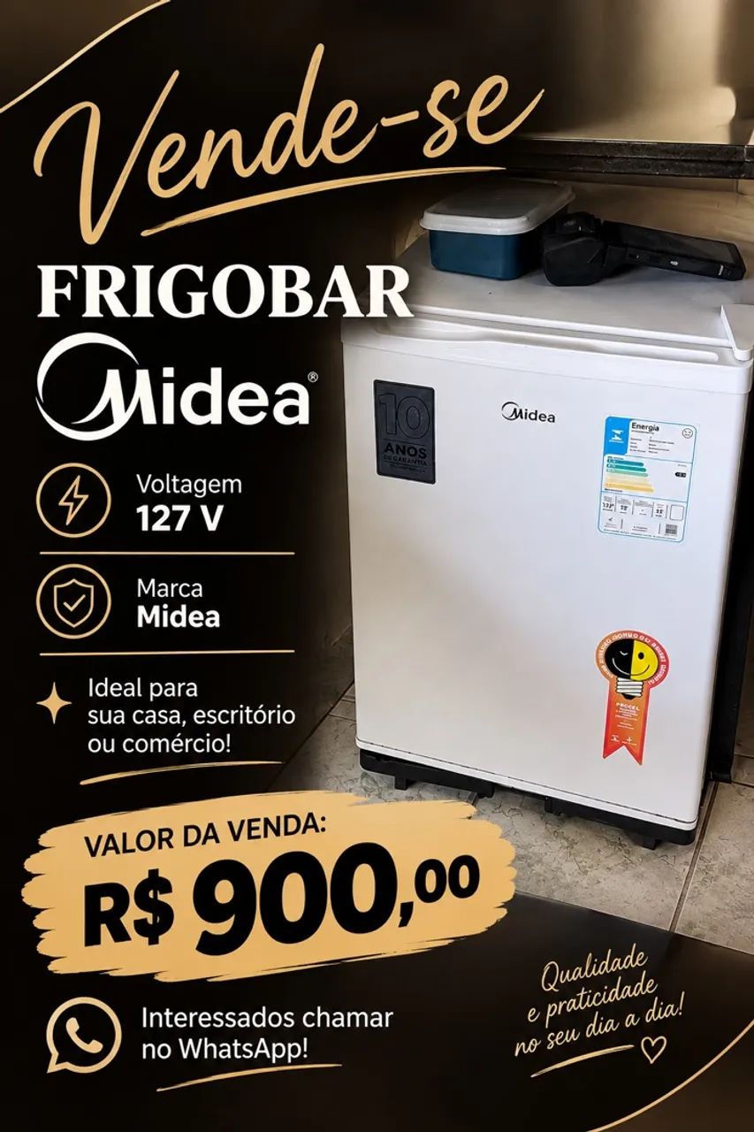 FRIGOBAR MIDEA 