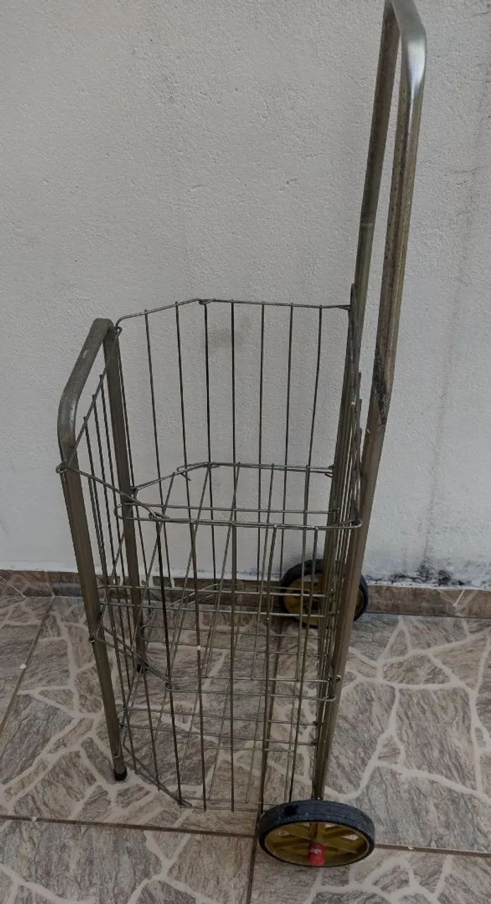 CARRINHO DE FEIRA DOBRÁVEL 