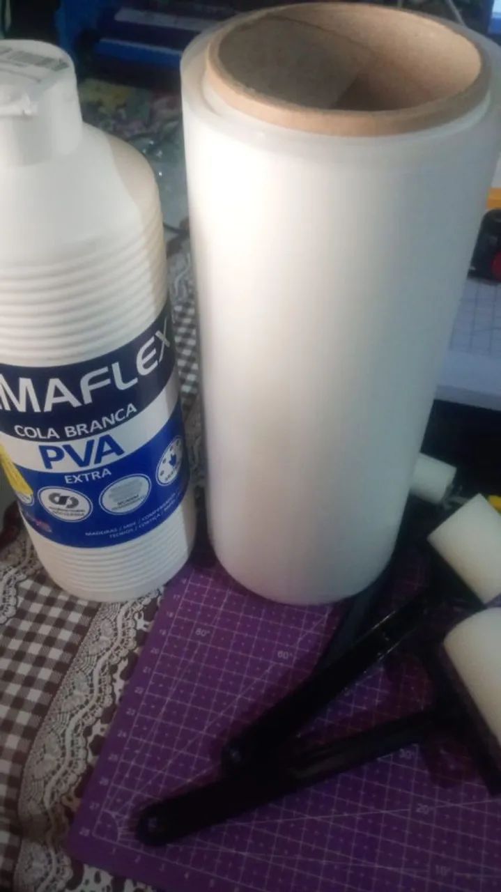 Laminadora plastificadora e refiladora kit - Foto 3