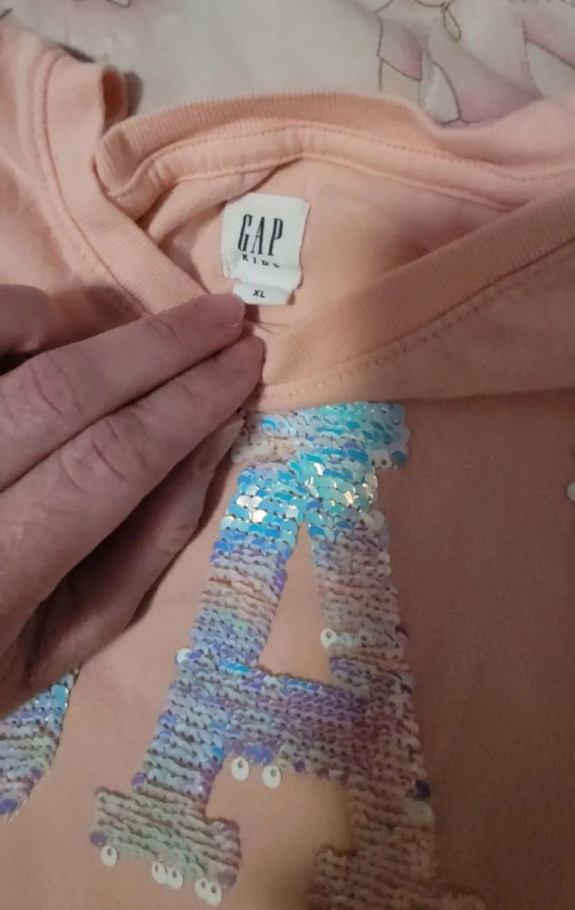 Lote blusas Gap infantil - Foto 5
