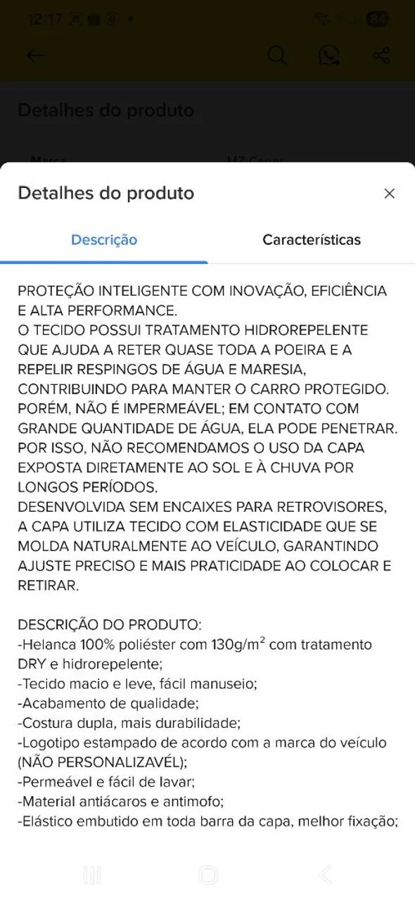 Capa Tecido Golf - Foto 3