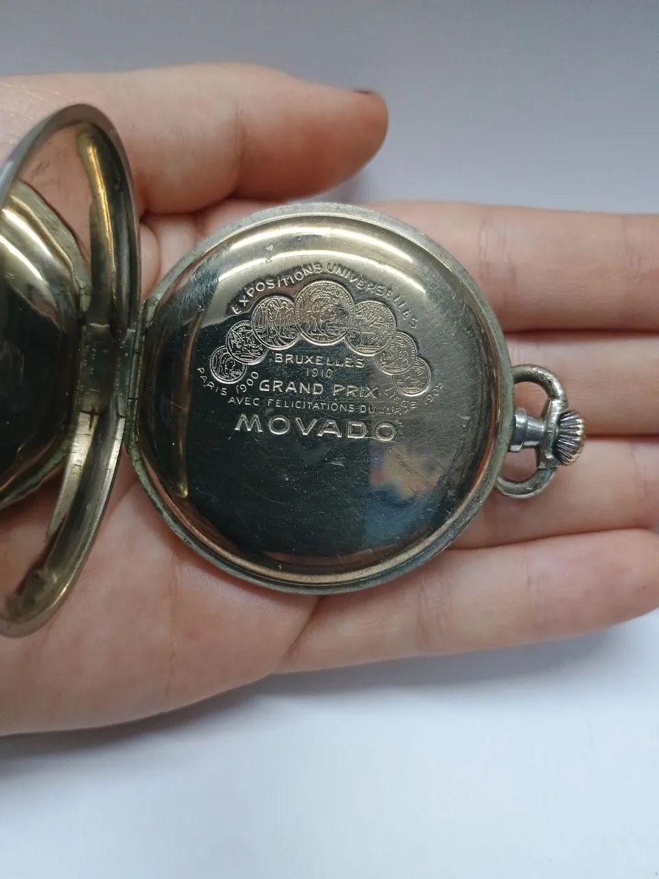 Relógio de bolso MOVADO antigo  - Foto 2