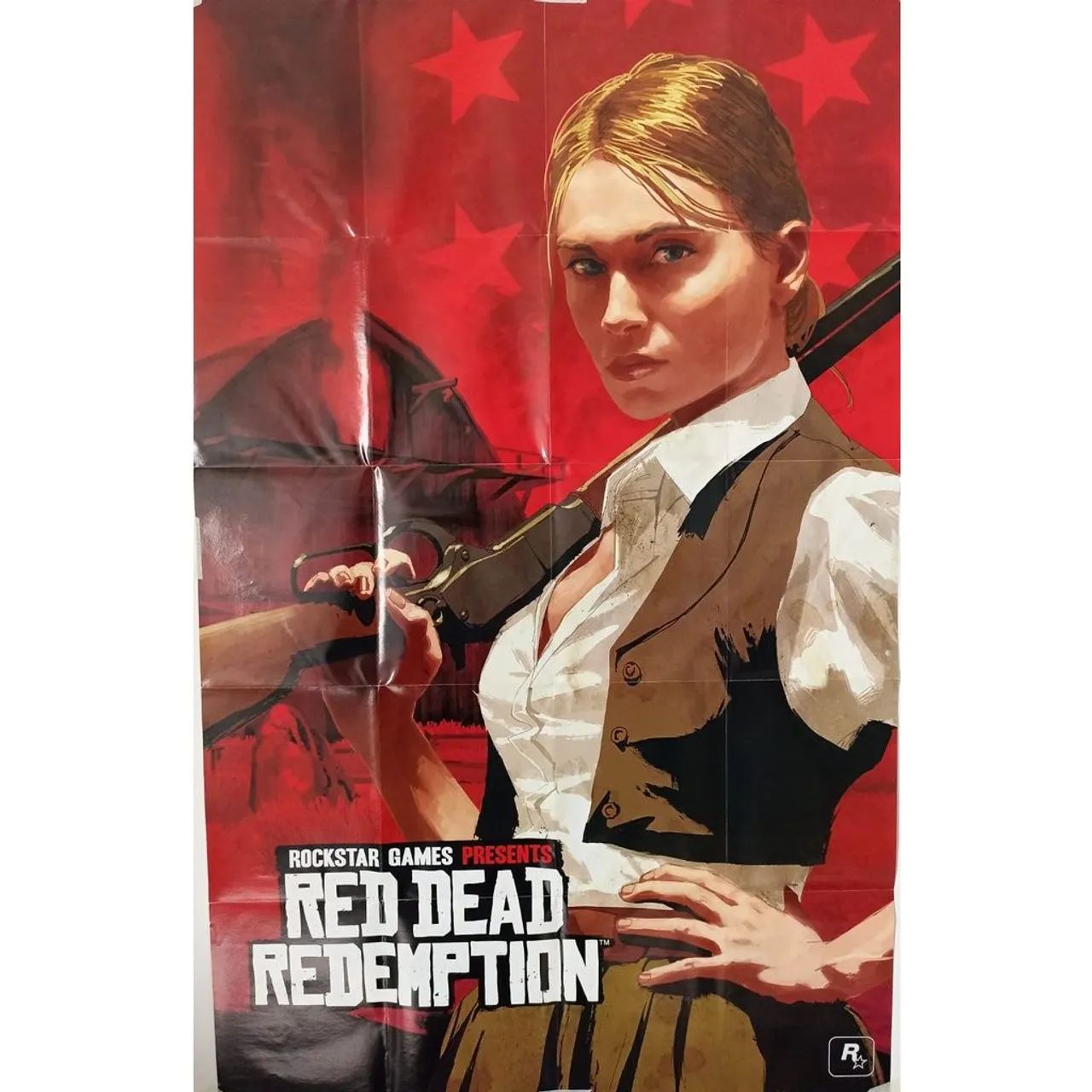  Mapa Oficial Red Dead Redemption Edição de Lançamento