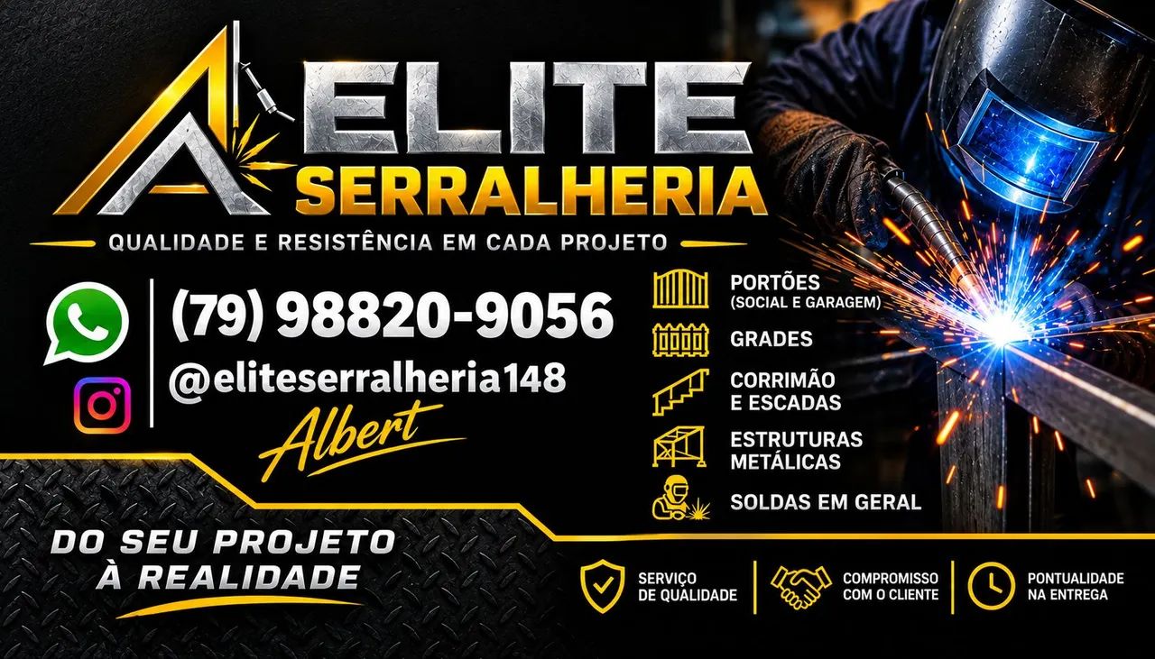 Qualidade, capricho e segurança .