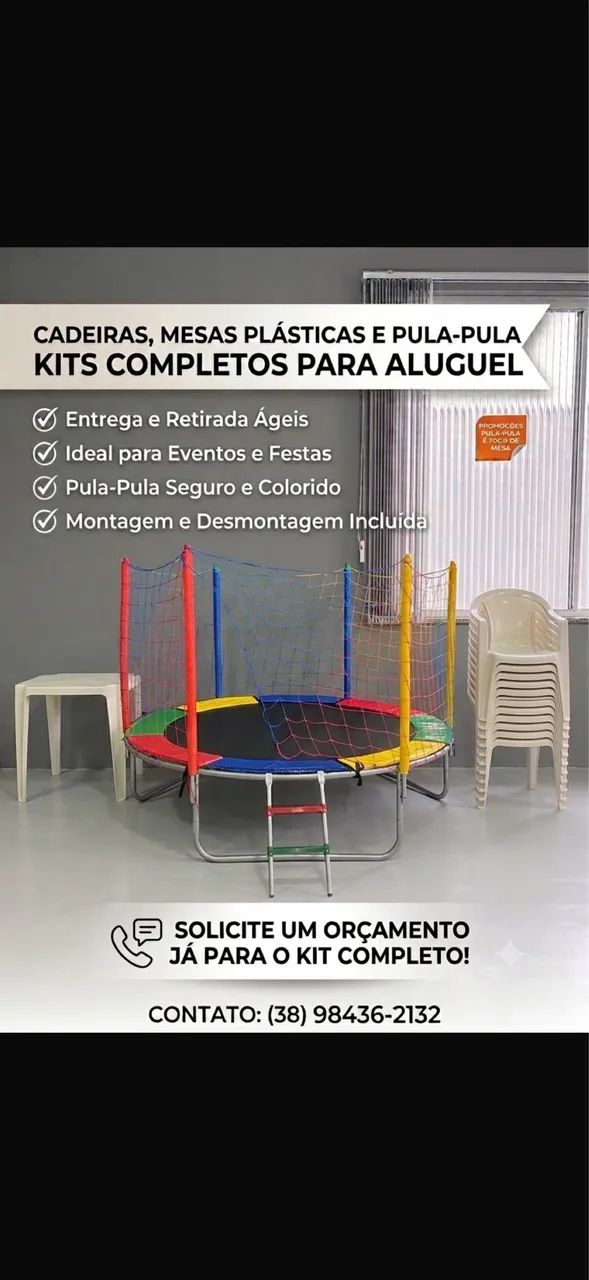 Pula pula e jogos de mesas 