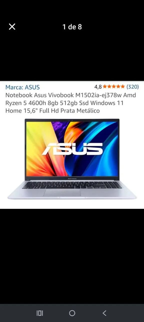 Notebook Asus vivobook 