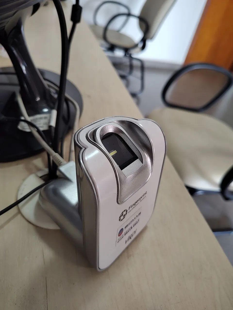 Leitor biométrico virdi