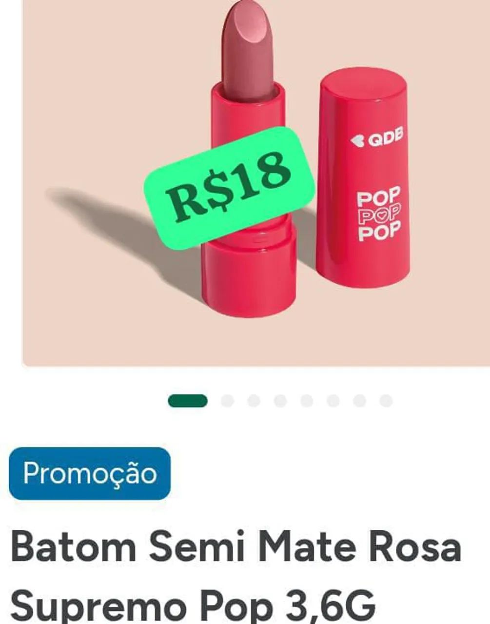 Batons Eudora e Boticário  - Foto 4