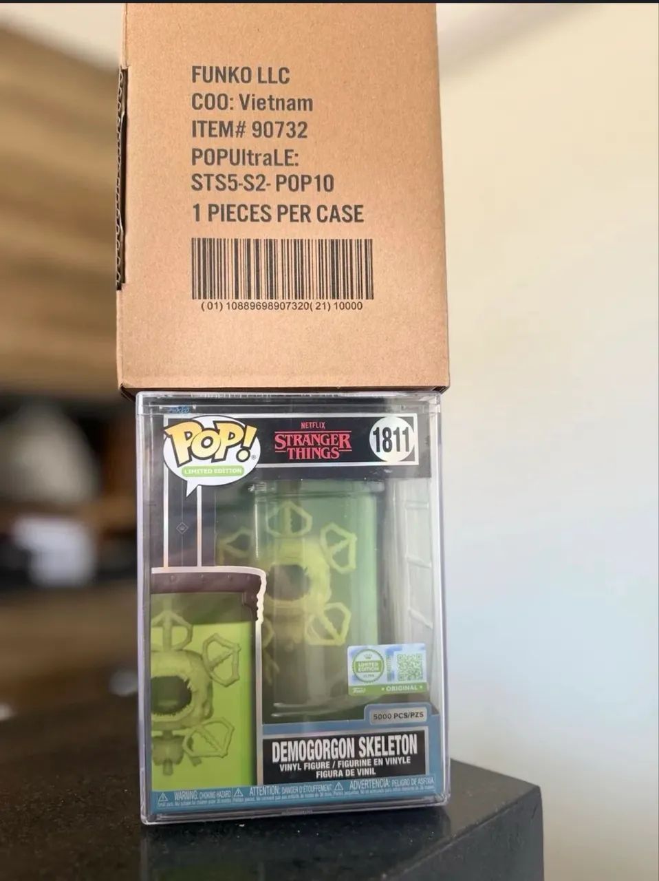 Pop! Demogorgon Skeleton with Pop! Protector 1811