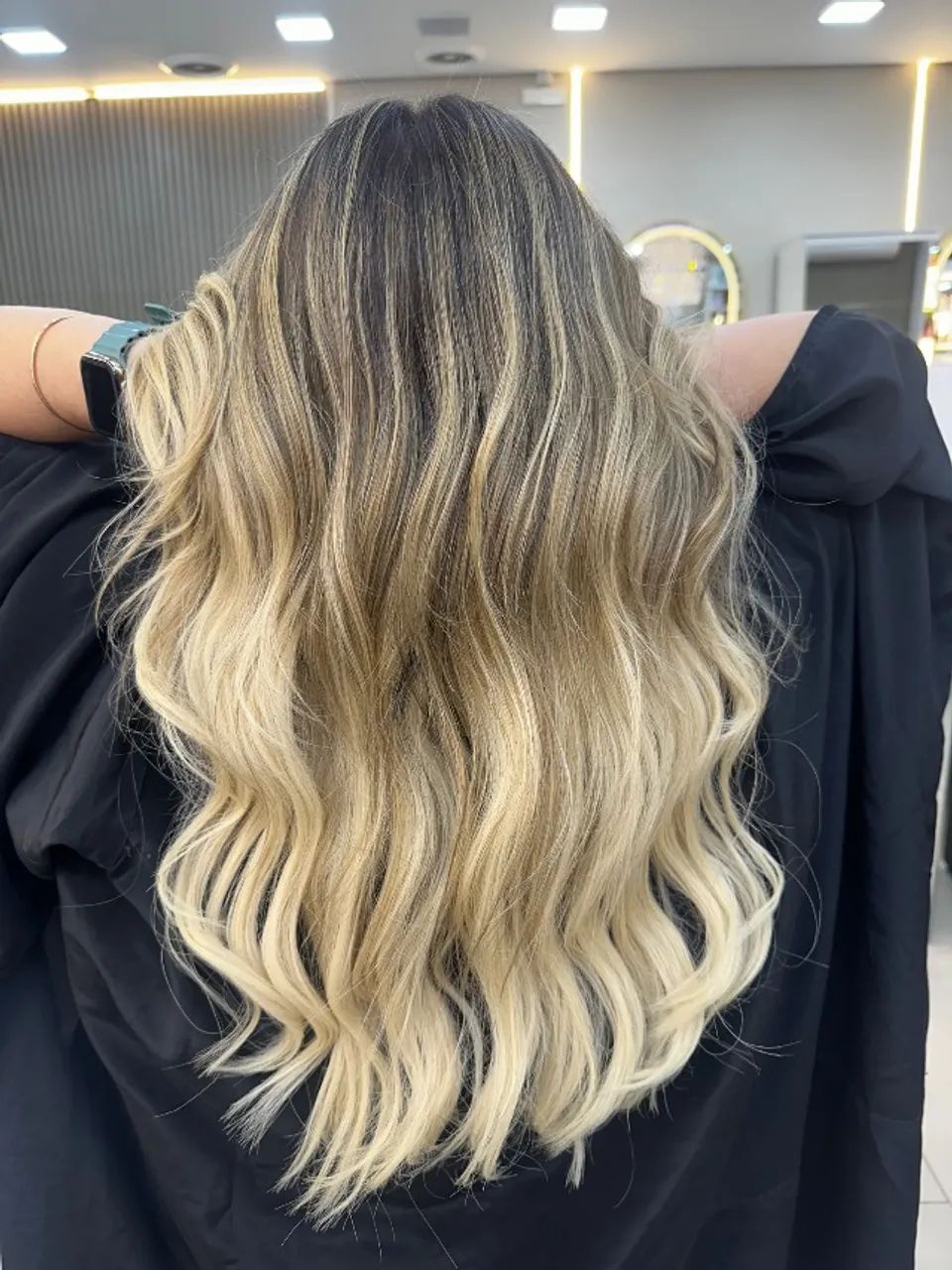 Mega hair loiro 40cm