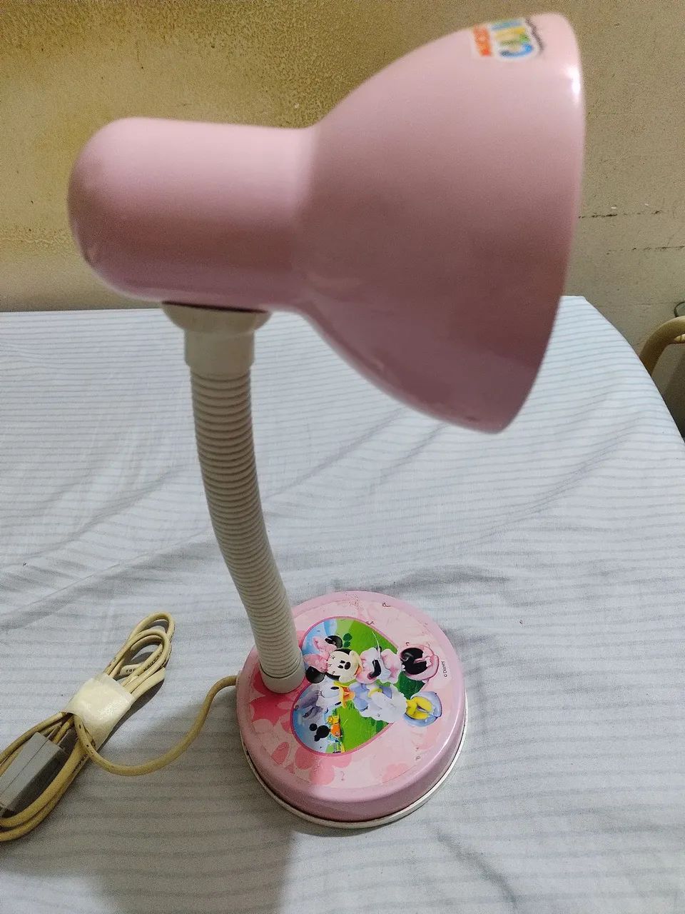 ABAJUR DA DISNEY COR ROSA