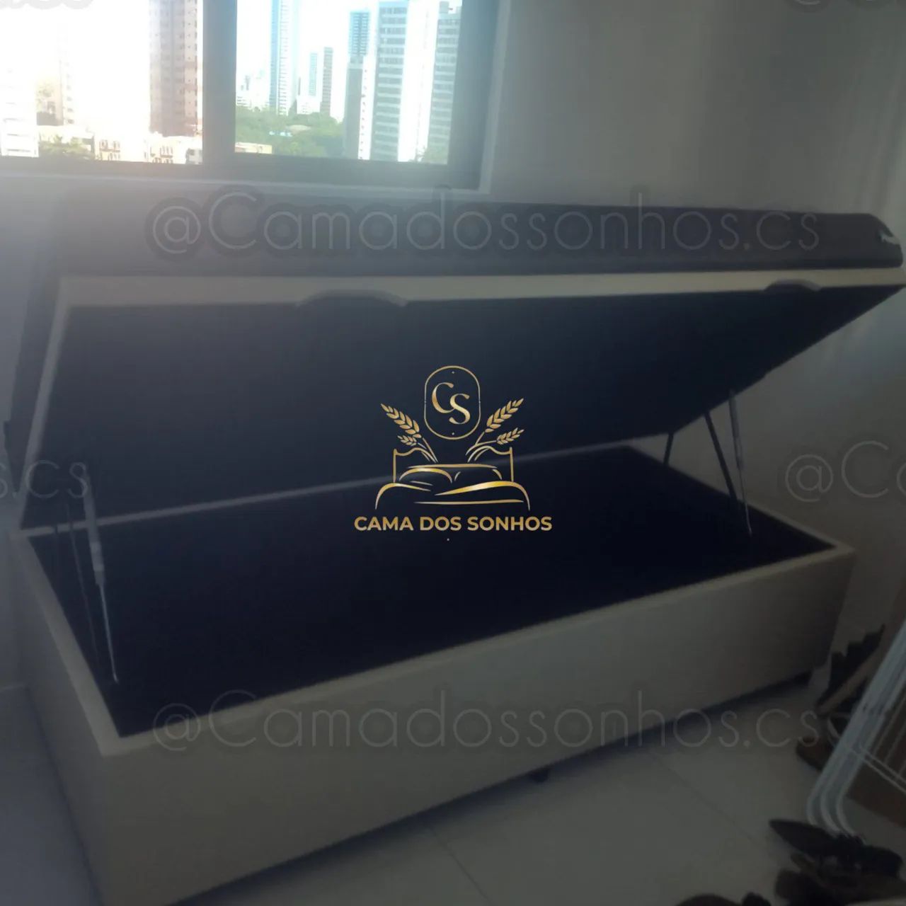 CAMA BAÚ SOLTEIRO  - Foto 2
